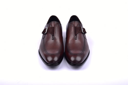 C051-6471 Monk strap-Brown
