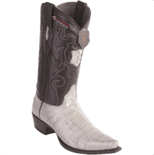 Men’s Los Altos Caiman Belly Boots Snip Toe (Style 2)