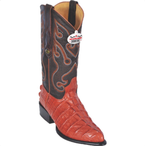 Men's Los Altos Caiman Tail Print Boots J Toe