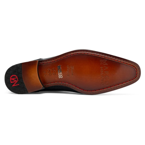 Marco Di Milano Rimini Black Genuine Stingray Exotic Lace-Up Dress Shoes - view 5