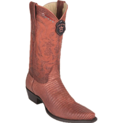Men's Los Altos Teju Lizard Boots Snip Toe (Style 2)