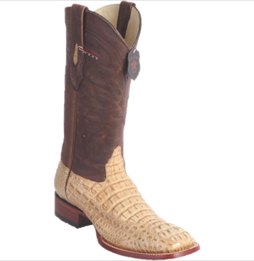 Men's Los Altos Caiman Hornback Boots Wide Square Toe