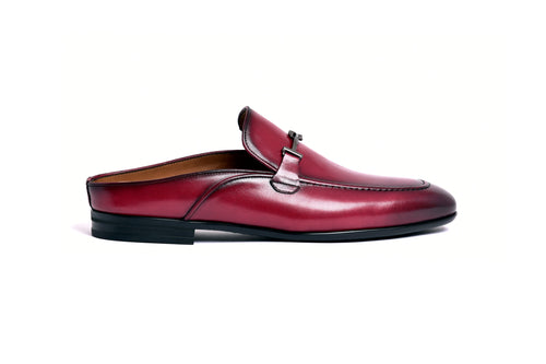 C165-8248 Burgundy Mule (Slip-On)