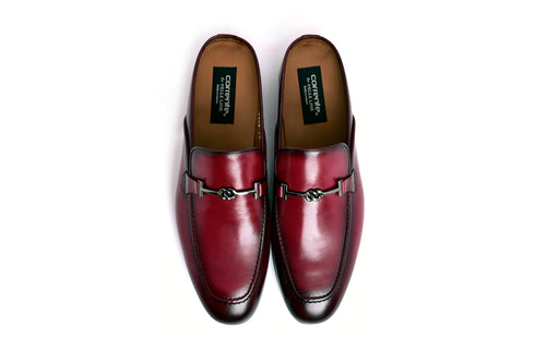 C165-8248 Burgundy Mule (Slip-On)