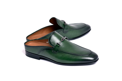 C166-8248 Green Mule (Slip-On)