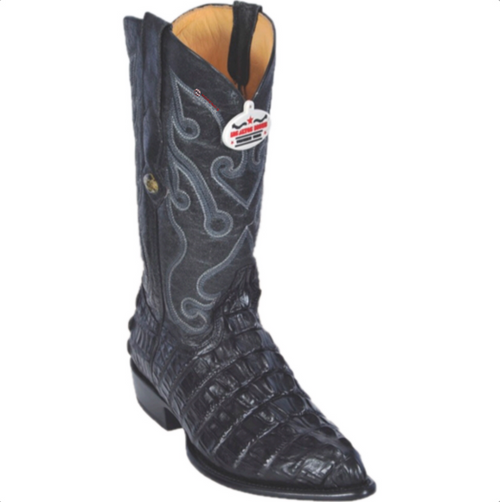 Men's Los Altos Caiman Tail Print Boots J Toe