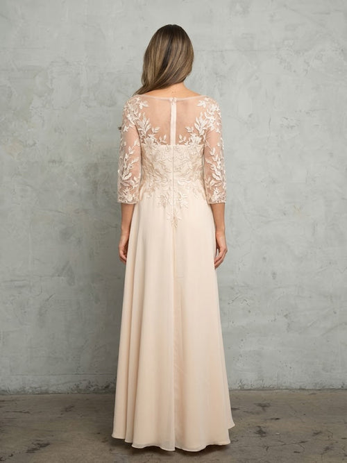 Eva USA 5258 Long A-Line Mother of the Bride Formal Dress