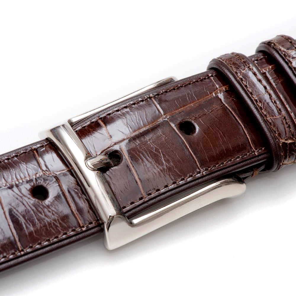 Mezlan Alligator Belt: Luxurious Exotic Leather Accessory