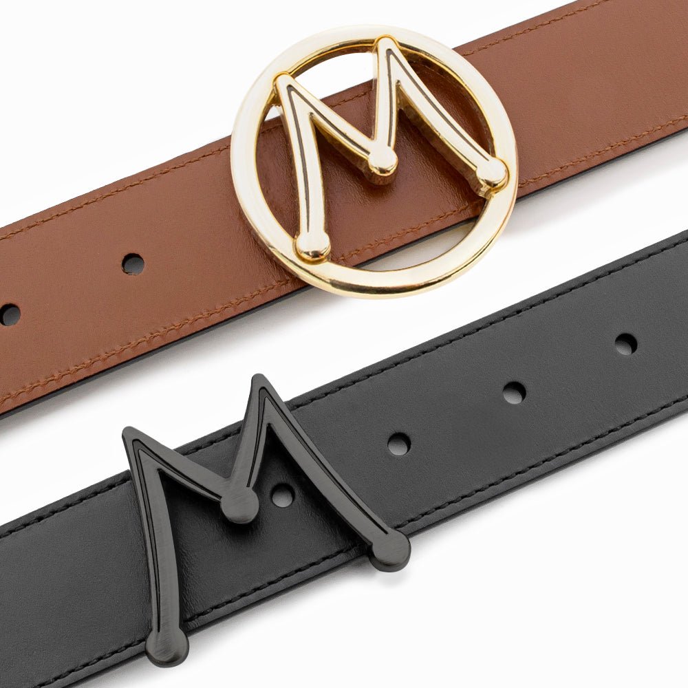 Mezlan Italian Calfskin Buckle Shoe - Reversible Strap