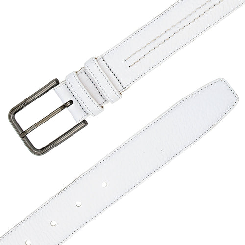 Mezlan Deerskin Leather Belt