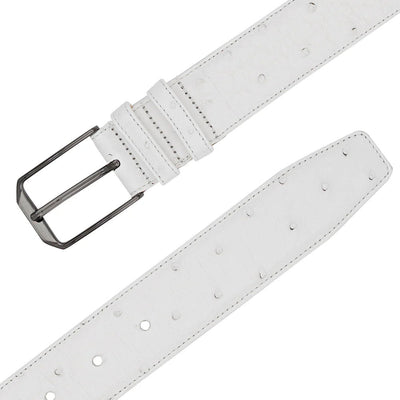 Mezlan Ostrich Skin Belt