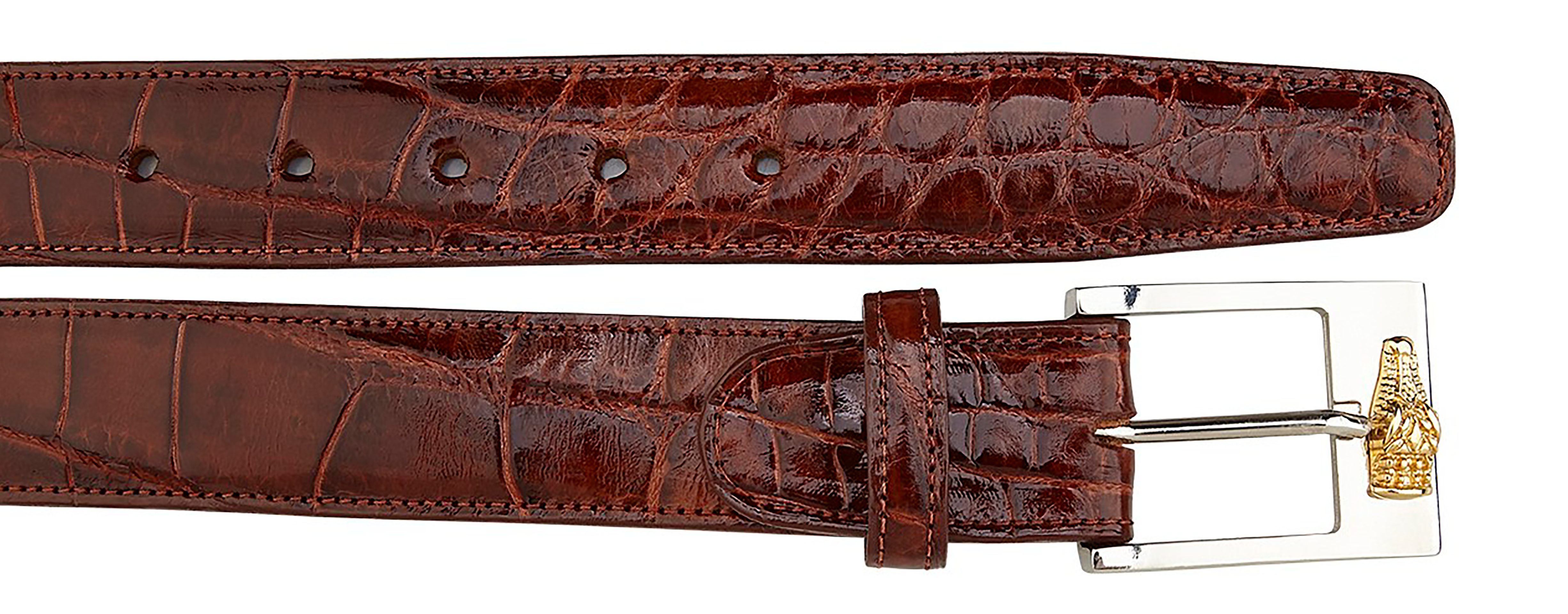 Alligator Belt- Peanut – SuitUSA