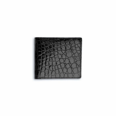 Ferrini Alligator Billfold Wallet Black Ferrini USA