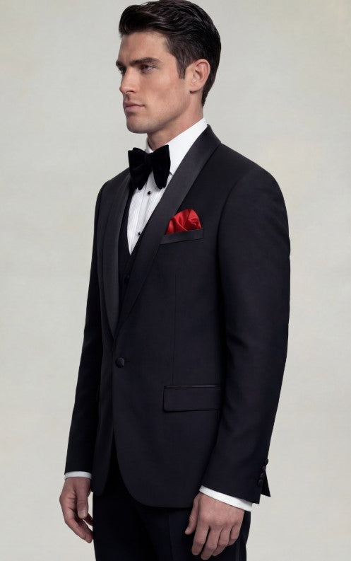 Classic Black Tuxedo β 3 Piece