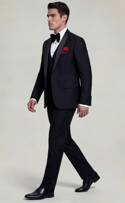 Classic Black Tuxedo β 3 Piece