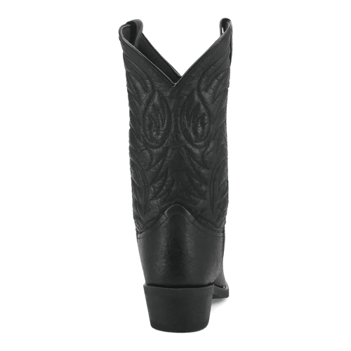 Laredo East Bound Black Pig Skin Leather Boots