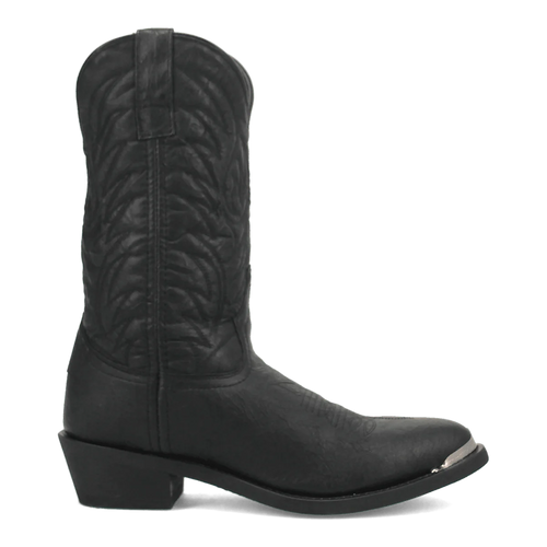 Laredo East Bound Black Pig Skin Leather Boots
