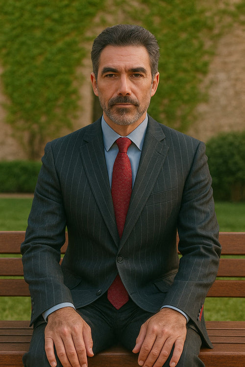 black-pinstripe-suit-adjustable-waist