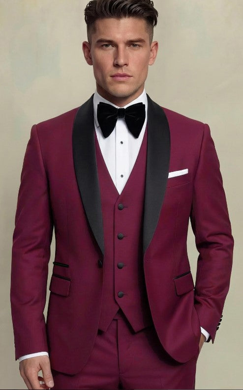 Classic Black Tuxedo β 3 Piece