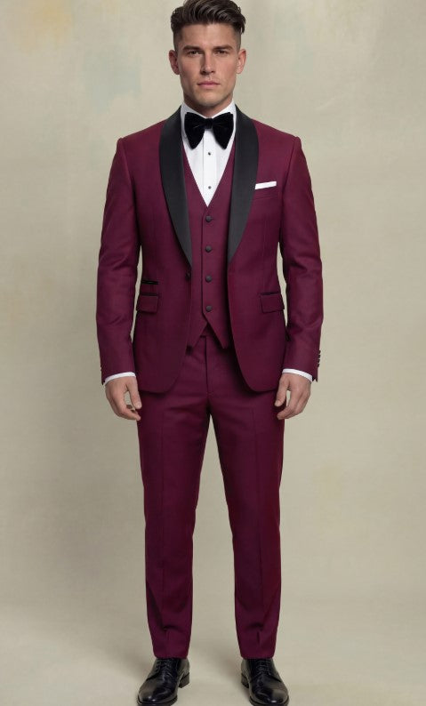 Classic Black Tuxedo β 3 Piece