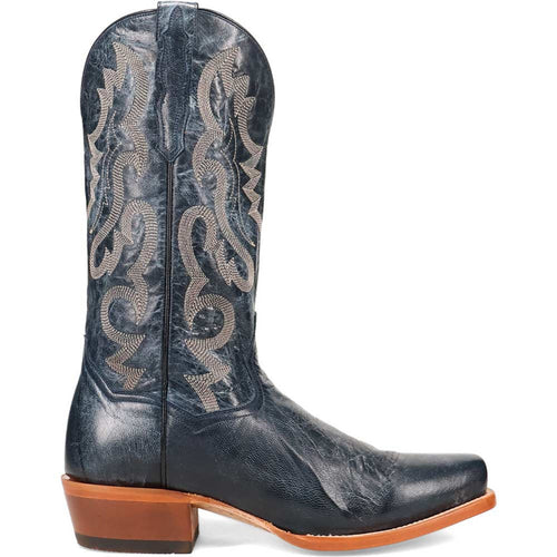 Dan Post Mens Calvin Blue 13 Toe Shape 7 Leather Boot Dan Post Boots