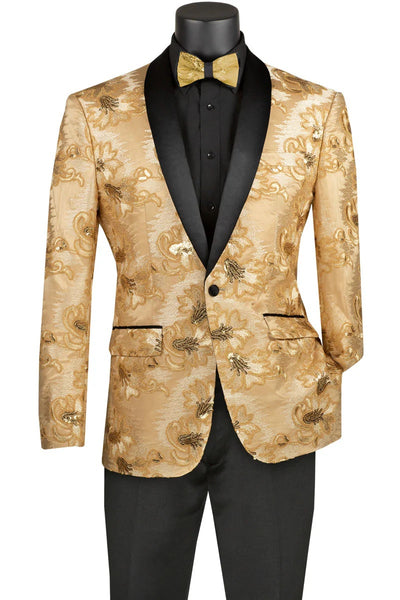 Champagne Tuxedo Jacket