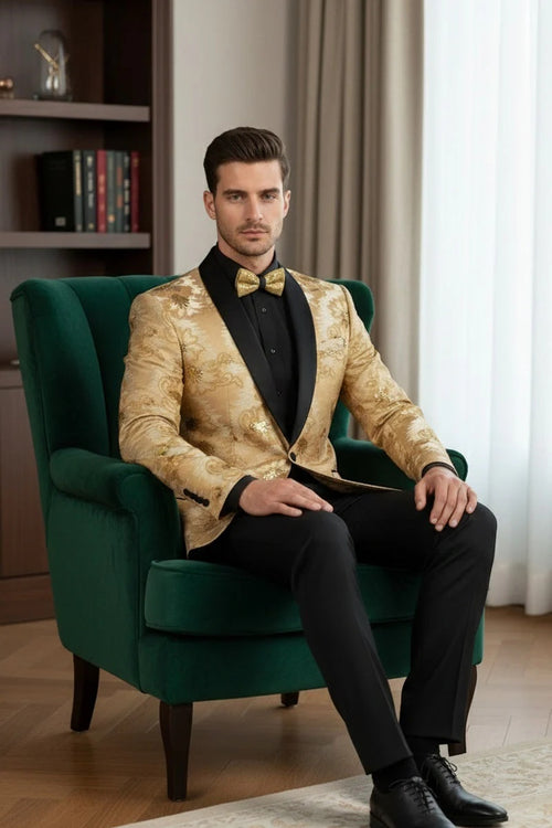 Champagne Tuxedo Jacket