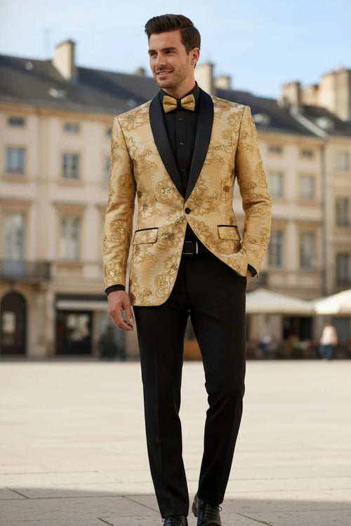 Champagne Tuxedo Jacket