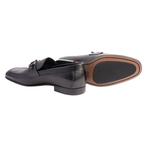 P00071 Chello- Buckle Loafer-Black