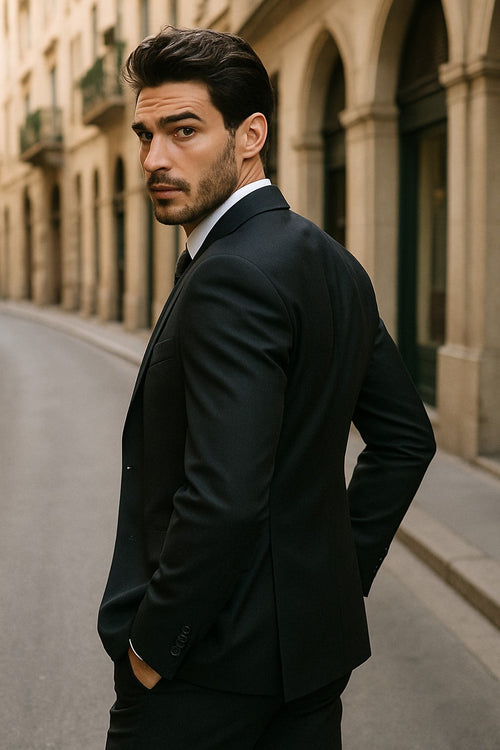 three-piece-charcoal-suit