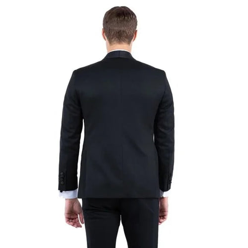Shawl Collar Tuxedo Separates Coat, Black by ZeGarie - Men's Tuxedo USA