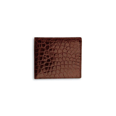 Ferrini Alligator Billfold Wallet Cognac Ferrini USA