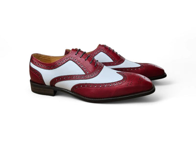Contrast Two Tone Wingtip Oxford