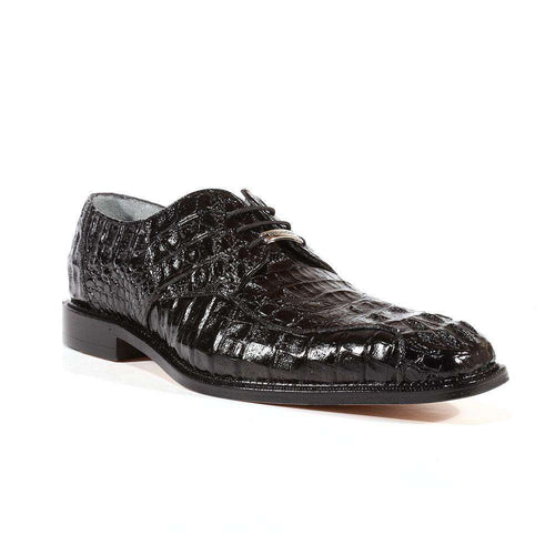 Chapo Exotic Crocodile Hornback Oxfords by Belvedere Shoes