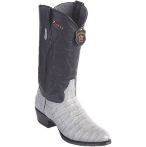 Men's Los Altos Caiman Belly Boots Round Toe