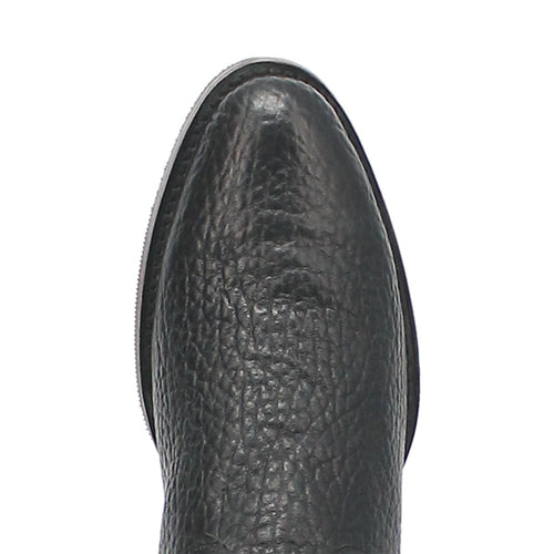 Dingo Round Toe Black Western Leather Boots