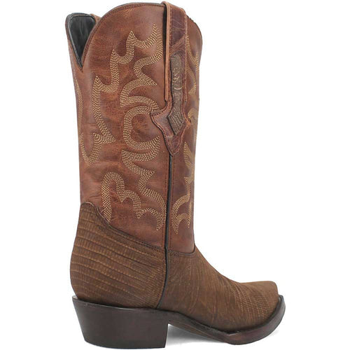 Dingo The Duke Brown Snip Leather Western Boots