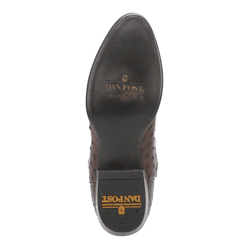PERSHING FULL QUILL OSTRICH BOOT