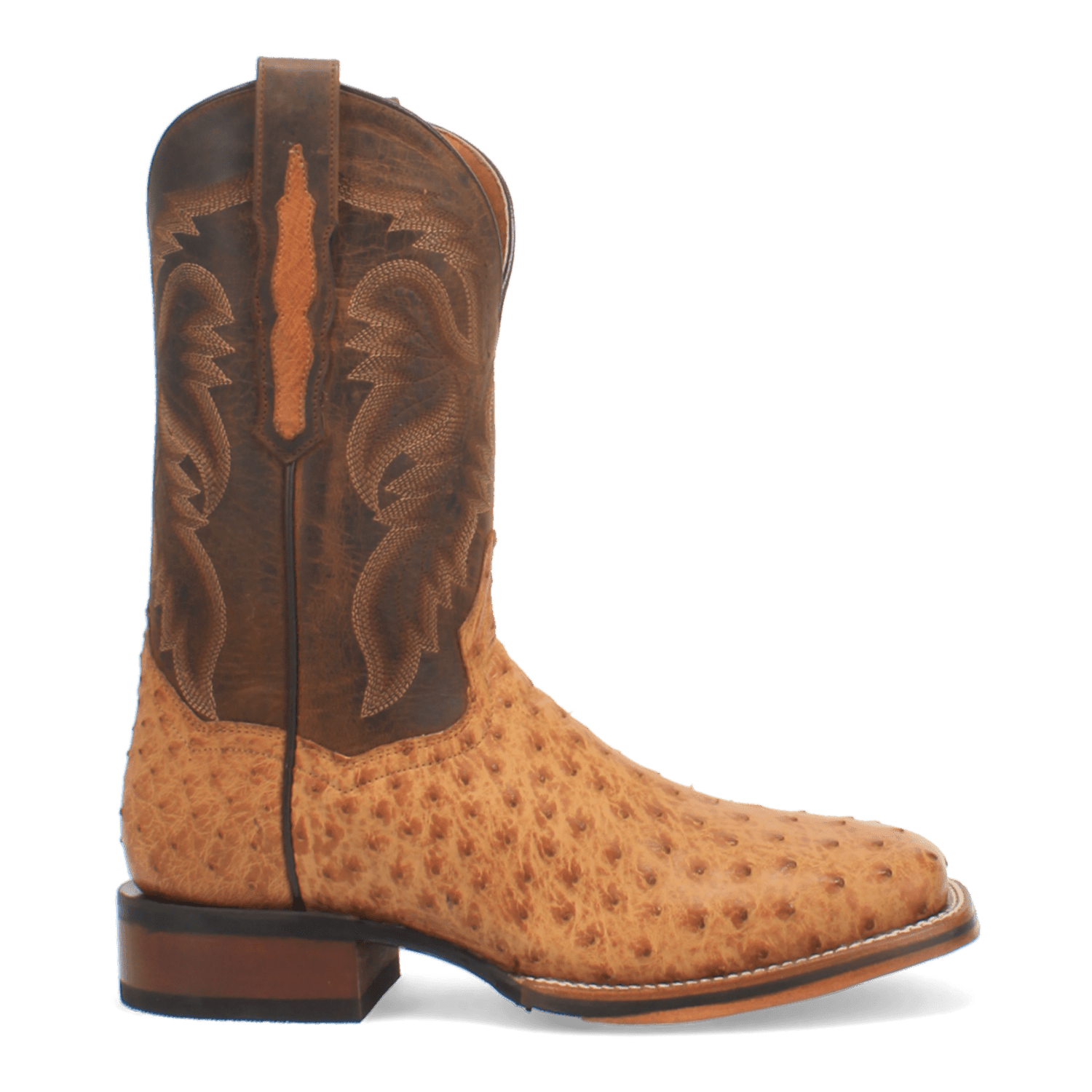 KERSHAW FULL QUILL OSTRICH BOOT