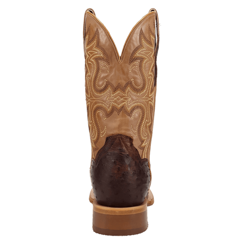 DRAYDEN FULL QUILL OSTRICH BOOT