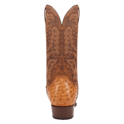 MARCO FULL QUILL OSTRICH BOOT
