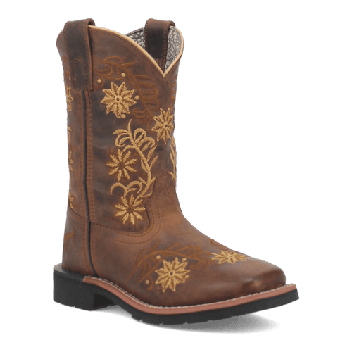 GARDENIA LEATHER CHILDREN'S BOOT