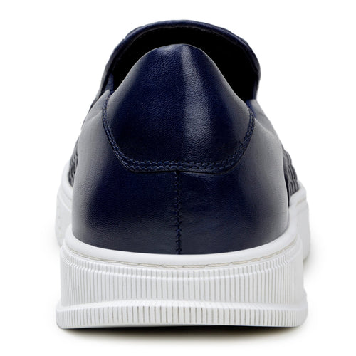Belvedere Fernando Navy Alligator Leather Dress Shoe