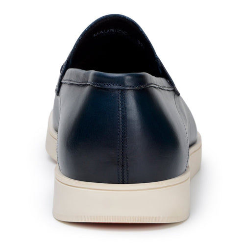 Belvedere Maurizio Navy Alligator Leather Dress Shoe