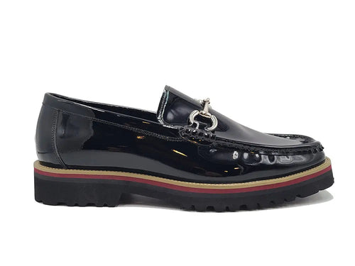 Horse Bit Loafer in Lug Sole