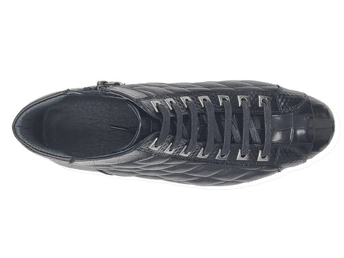 Embossed Alligator High Top