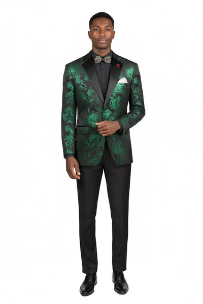 Emerald Tuxedo Jacket