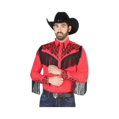 Camisa Vaquera Bordada El Señor de los Cielos