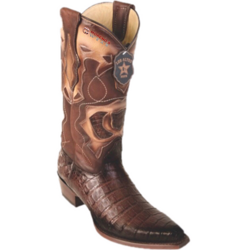 Men’s Los Altos Caiman Belly Boots Snip Toe (Style 2)