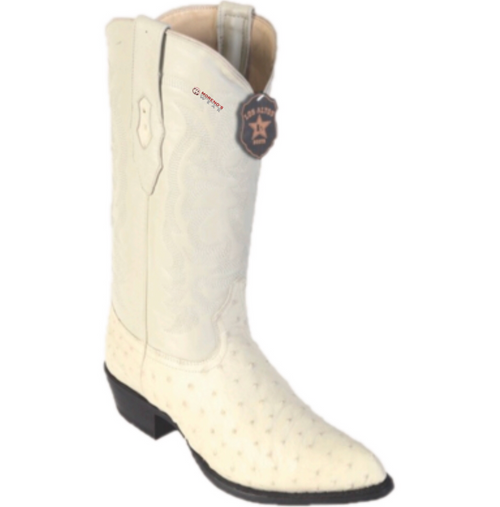 Men’s Los Altos Ostrich Boots J Toe (ButterCup/Cognac/Blue Jean)